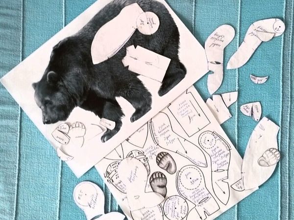 Моделирование выкройки тедди | Ярмарка Мастеров - ручная работа, handmade