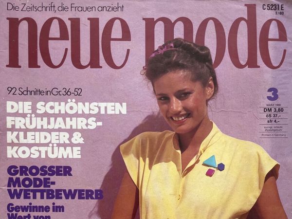 Neue mode — 3 1980 (март) | Ярмарка Мастеров - ручная работа, handmade