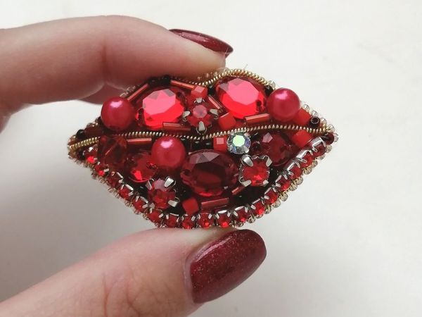 Мастер-класс: брошь «Губки» | Ярмарка Мастеров - ручная работа, handmade