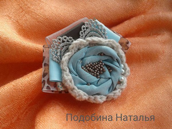 Текстильные брошечки,готовые работы | Ярмарка Мастеров - ручная работа, handmade
