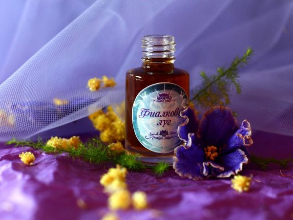 Фиалковый луг | Ярмарка Мастеров - ручная работа, handmade