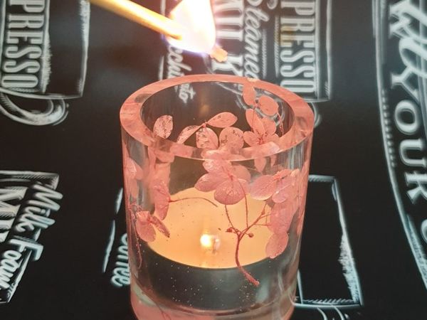 Подсвечник из эпоксидной смолы ART Epoxy | Ярмарка Мастеров - ручная работа, handmade