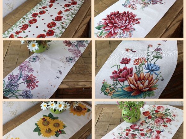 Обзор цветочных гобеленовых ДОРОЖЕК | Ярмарка Мастеров - ручная работа, handmade