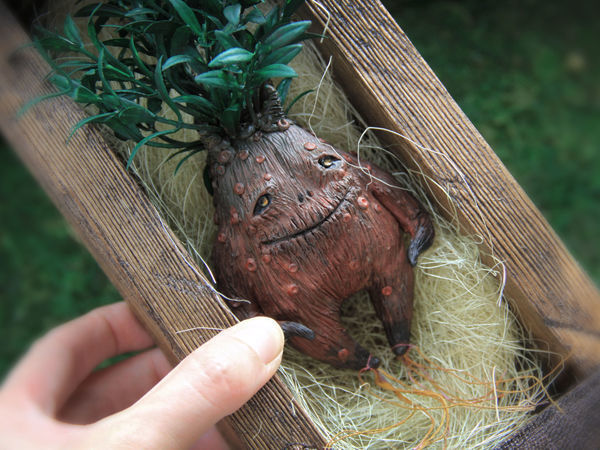 Mandrake. How to Make a Magical Creature | Ярмарка Мастеров - ручная работа, handmade