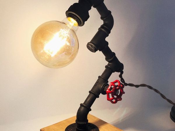 Изготавливаем светильник в стиле лофт с регулятором яркости | Ярмарка Мастеров - ручная работа, handmade