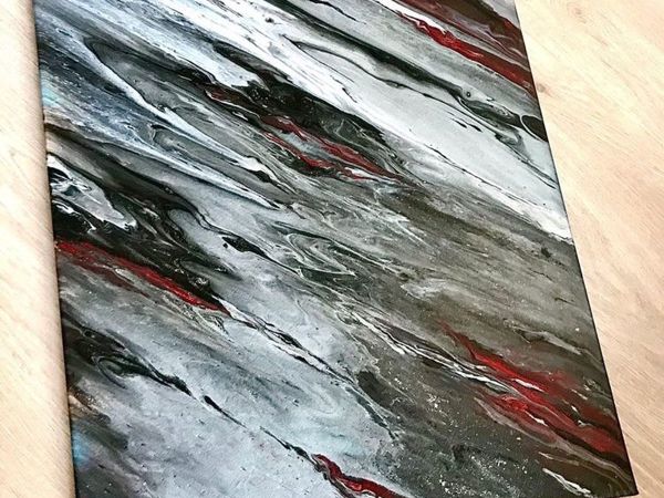 Секционные картины на холсте акрилом. Картина на холсте | Ярмарка Мастеров - ручная работа, handmade