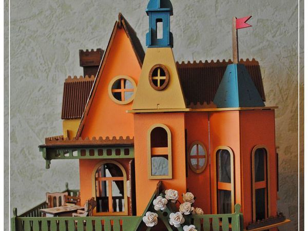Кукольный домик - маленькая история большой стройки | Ярмарка Мастеров - ручная работа, handmade