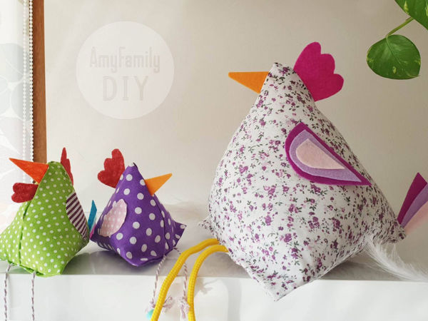 How to Create Easter Chicken without Sewing | Livemaster - handmade