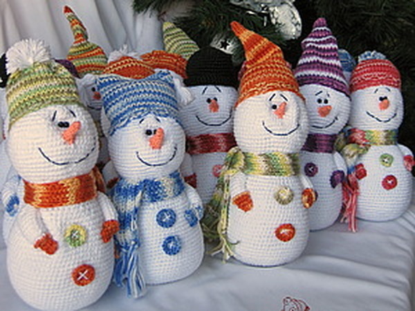 Снеговички для Новогоднего настроения!) | Ярмарка Мастеров - ручная работа, handmade