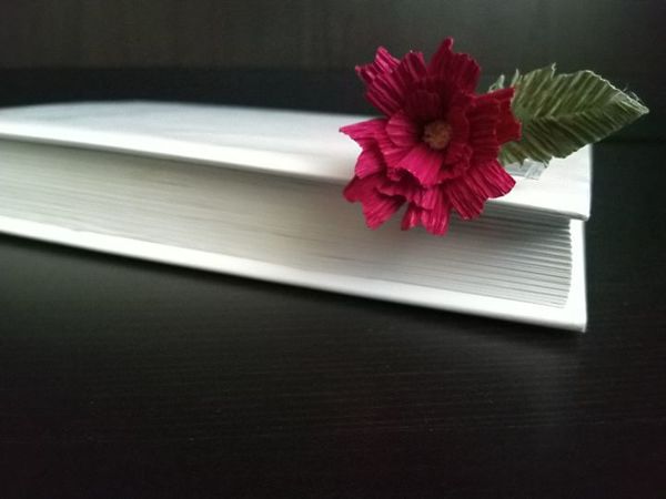 Делаем цветочек из гофрированной бумаги | Ярмарка Мастеров - ручная работа, handmade