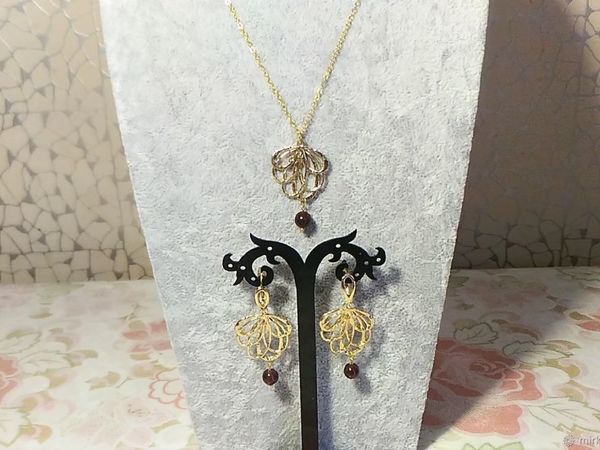 Видео Комплект украшений | Ярмарка Мастеров - ручная работа, handmade