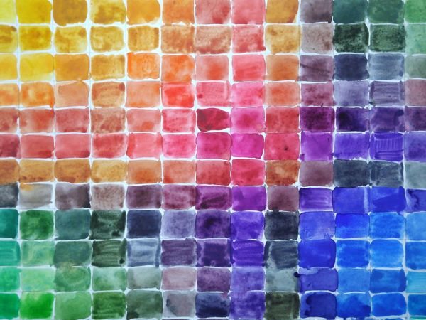 Exploring Watercolors — Color Exercises | Livemaster - handmade