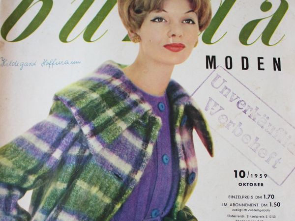 Burda moden 10/1959 Бурда Моден | Ярмарка Мастеров - ручная работа, handmade