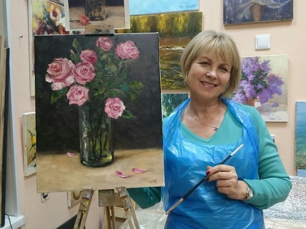 Мастер класс масляной живописи для взрослых и детей в Спб | Ярмарка Мастеров - ручная работа, handmade
