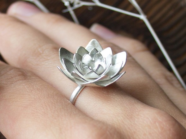 Кольцо «Лотос» в технике metalsmith | Ярмарка Мастеров - ручная работа, handmade Кольцо «Лотос» в технике metalsmith | Ярмарка Мастеров - ручная работа, handmade