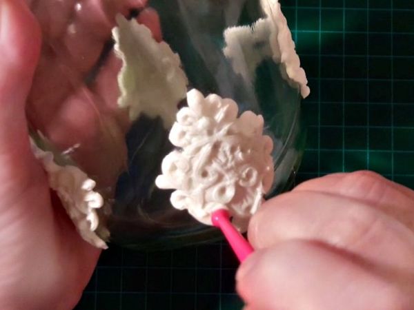 Декор банок холодным фарфором | Ярмарка Мастеров - ручная работа, handmade