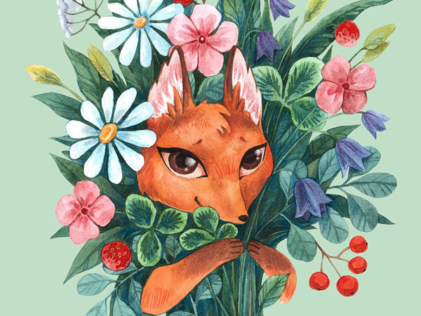 Flower foxes