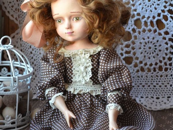 Подвижная кукла Софи | Ярмарка Мастеров - ручная работа, handmade