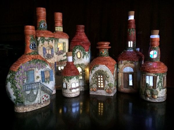 Пополнение коллекции бутылок-светильников из серии