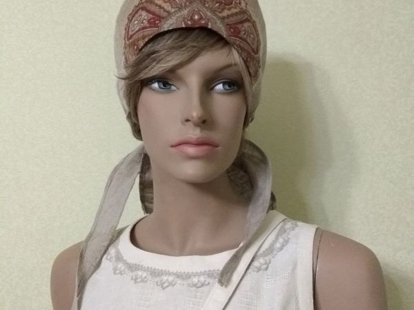 Повойник-сорока | Ярмарка Мастеров - ручная работа, handmade