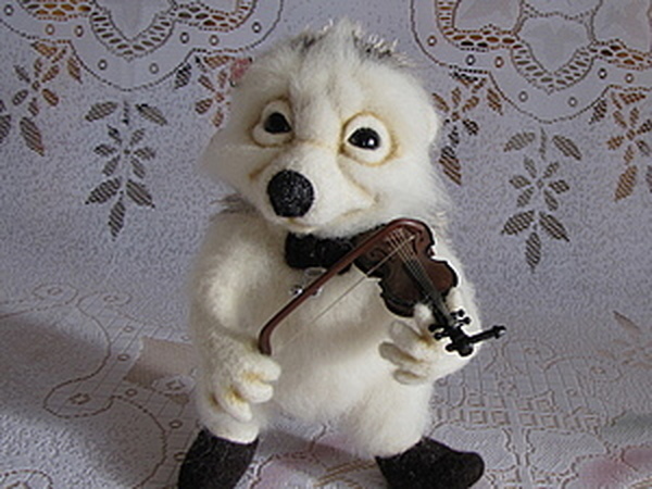 Новая серия ежиков!!! Ежик-скрипач. | Ярмарка Мастеров - ручная работа, handmade Новая серия ежиков!!! Ежик-скрипач. | Ярмарка Мастеров - ручная работа, handmade