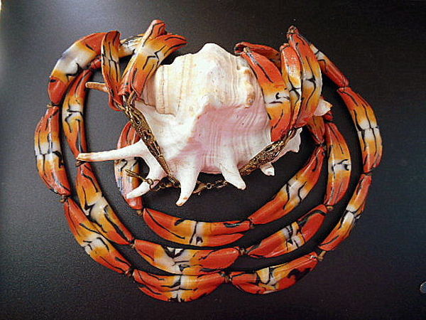 Creating Tiger Beads of Polymer Clay | Livemaster - handmade
