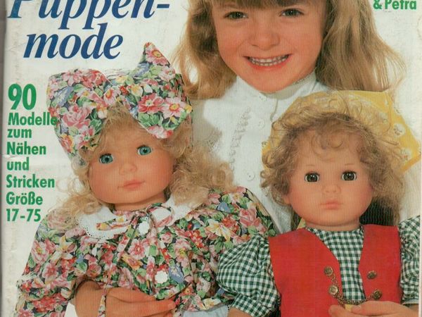 Burda Special Puppen-mode E 127 1990 (24/90) — мода для кукол | Ярмарка Мастеров - ручная работа, handmade