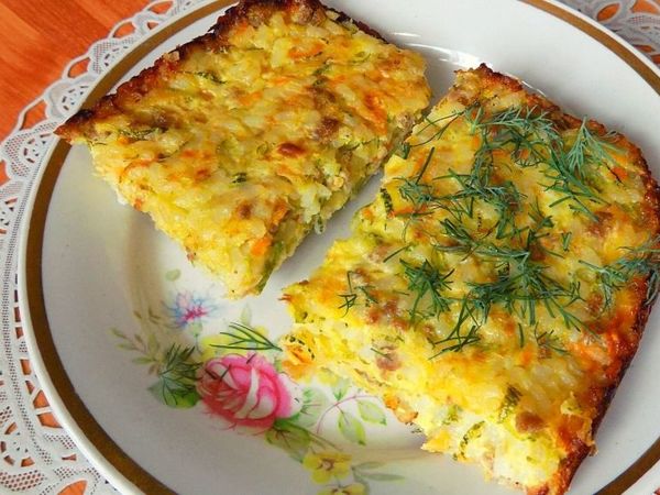 Запеканка из риса с фаршем и кабачками | Ярмарка Мастеров - ручная работа, handmade