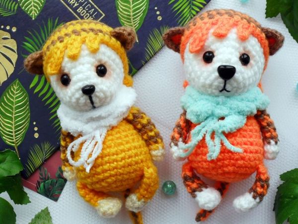 Мастер-класс: Тигрёнок вязаный крючком | Ярмарка Мастеров - ручная работа, handmade