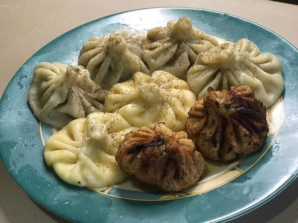 Хинкали с мясом и сыром | Ярмарка Мастеров - ручная работа, handmade