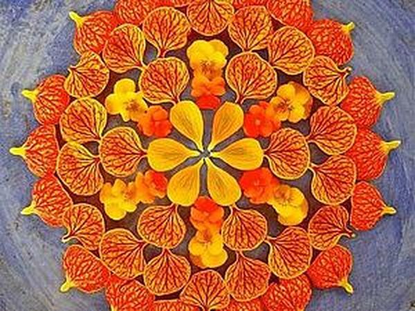 Цветочные мандалы Kathy Klein | Ярмарка Мастеров - ручная работа, handmade