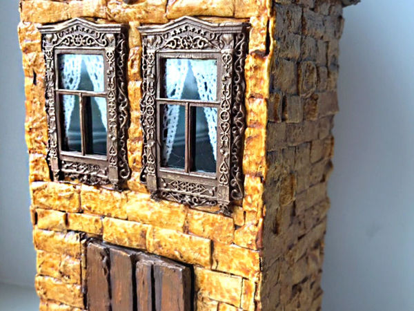 Making Miniature Cardboard House With Your Own Hands | Livemaster - handmade