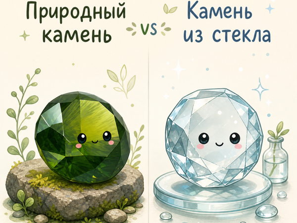 Как отличить природный камень от стекла | Ярмарка Мастеров - ручная работа, handmade