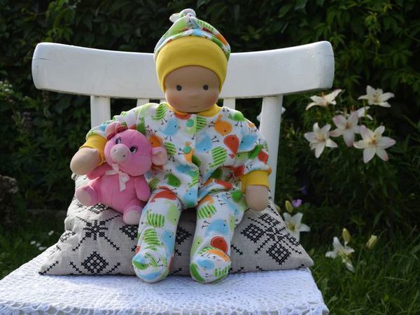 Вальдорфский пупс- младенец | Ярмарка Мастеров - ручная работа, handmade