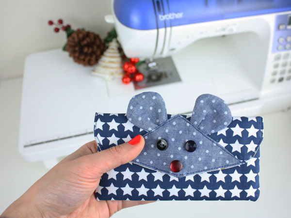 Sew Purse In Shape Of Mouse | Livemaster - handmade