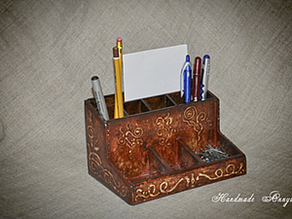 Карандашница | Ярмарка Мастеров - ручная работа, handmade