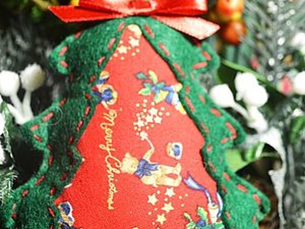 Шьем елочку из фетра. 2 часть | Ярмарка Мастеров - ручная работа, handmade