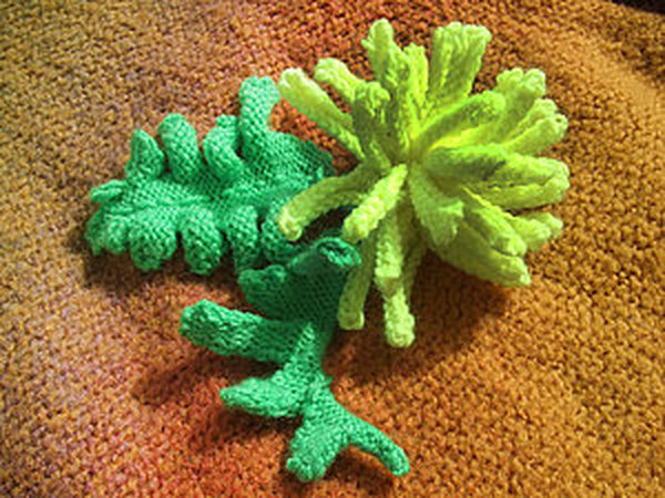 Вязаная хризантема | Ярмарка Мастеров - ручная работа, handmade