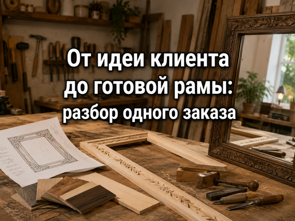 От идеи до готовой рамы: как мы создаем зеркала на заказ (разбор реального проекта) | Ярмарка Мастеров - ручная работа, handmade