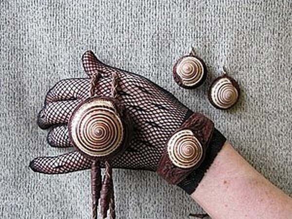 Работа с натуральной кожей: браслет | Ярмарка Мастеров - ручная работа, handmade