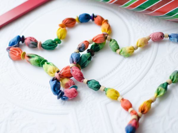 Creating Rainbow Silk Beads | Livemaster - handmade