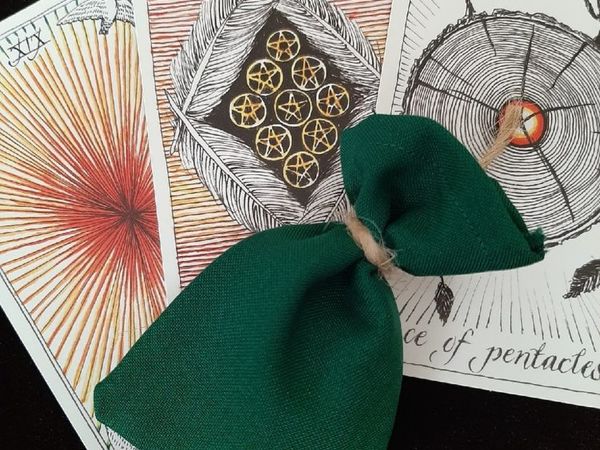 Амулет на деньги «Денежный мешочек» | Ярмарка Мастеров - ручная работа, handmade