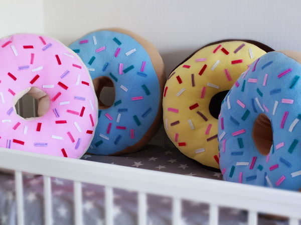 Весенние подушки-Пончики! | Ярмарка Мастеров - ручная работа, handmade Весенние подушки-Пончики! | Ярмарка Мастеров - ручная работа, handmade