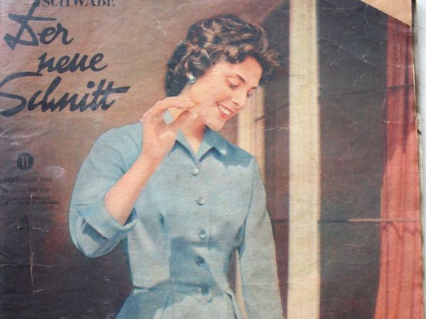 Der Neuer Schnitt — старый немецкий журнал мод -11/1955 | Ярмарка Мастеров - ручная работа, handmade