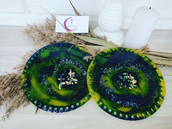 Эпоксидная смола. Вставки для сумки | Ярмарка Мастеров - ручная работа, handmade Эпоксидная смола. Вставки для сумки | Ярмарка Мастеров - ручная работа, handmade