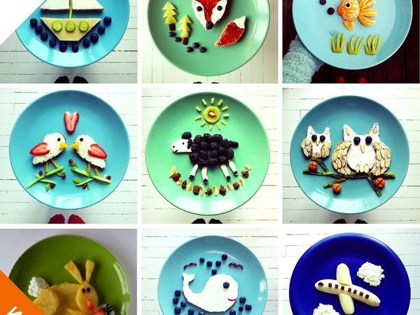 Творческие веселые завтраки для детей | Ярмарка Мастеров - ручная работа, handmade