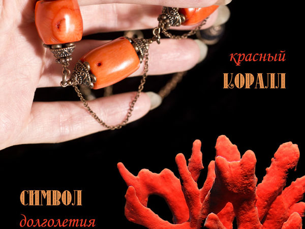 Красный коралл. Какими мифами и легендами он оброс | Ярмарка Мастеров - ручная работа, handmade