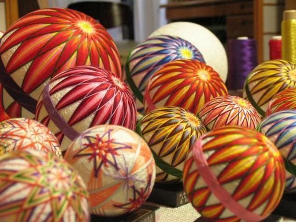 История японских шаров темари | Ярмарка Мастеров - ручная работа, handmade