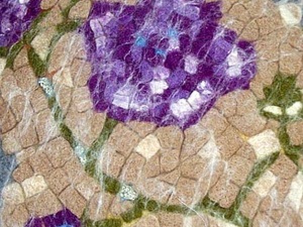 Сиденье для табурета в мозаичной технике своими руками | Ярмарка Мастеров - ручная работа, handmade