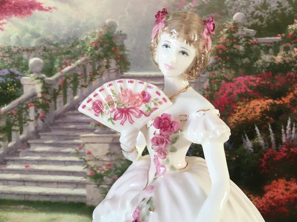 Редкая фарфоровая статуэтка Вальс шампанского Coalport | Ярмарка Мастеров - ручная работа, handmade